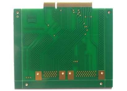Double-sided gold finger circuit board