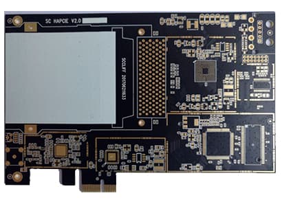 4-layer Immersion Gold + Gold Finger PCB Board